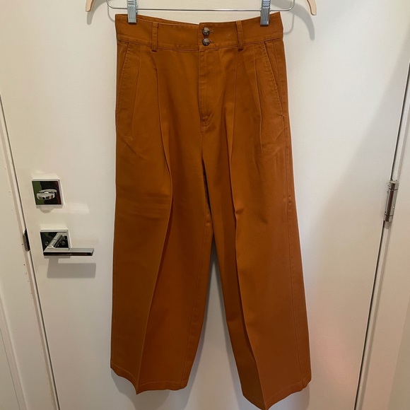 Madewell Pants - MADEWELL PLEATED TROUSERS
